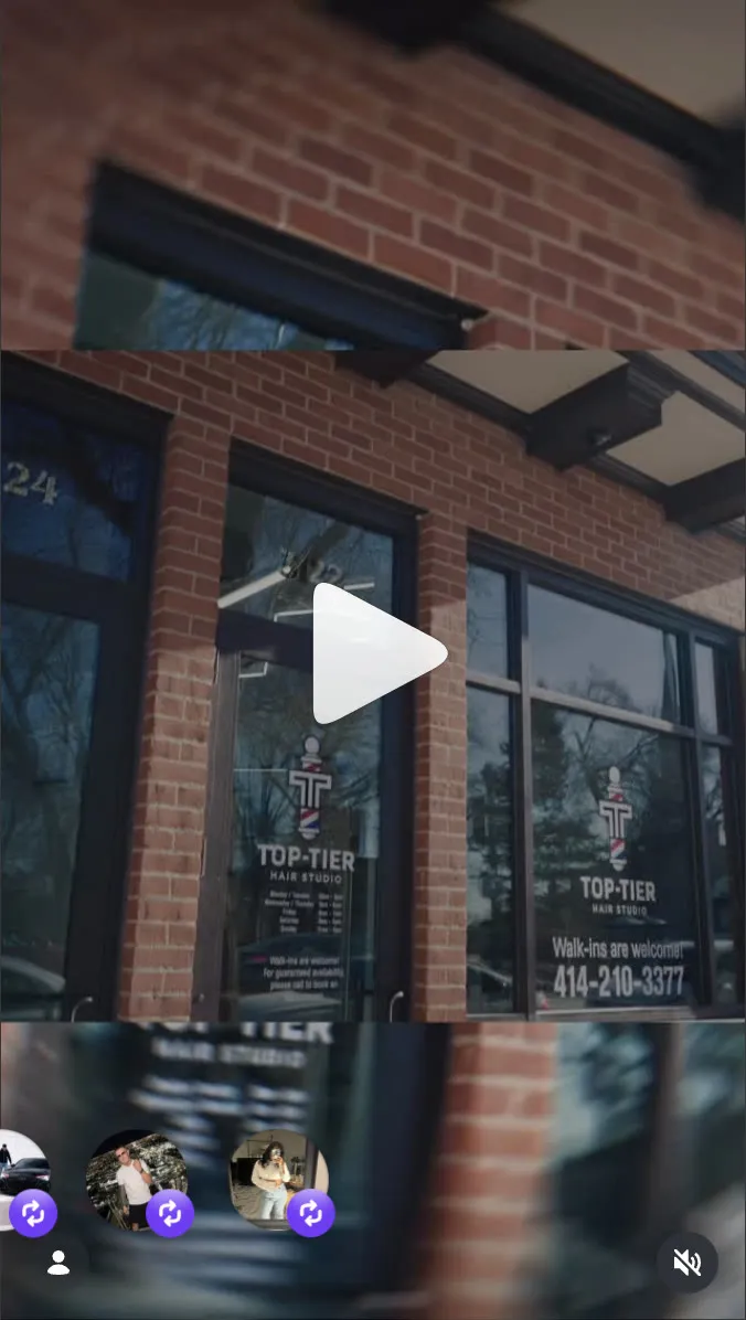 Top Tier Hair Studio storefront exterior